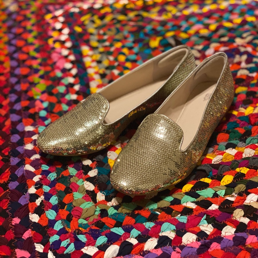 Victoria’s Secret Angels Sequin Flats